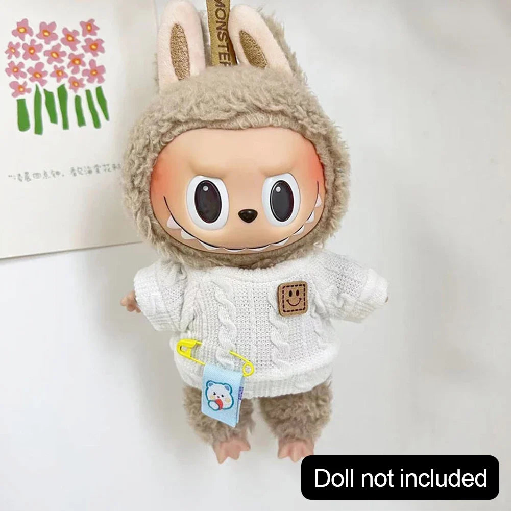 Doll Clothes for 17cm Labubu V1/V2