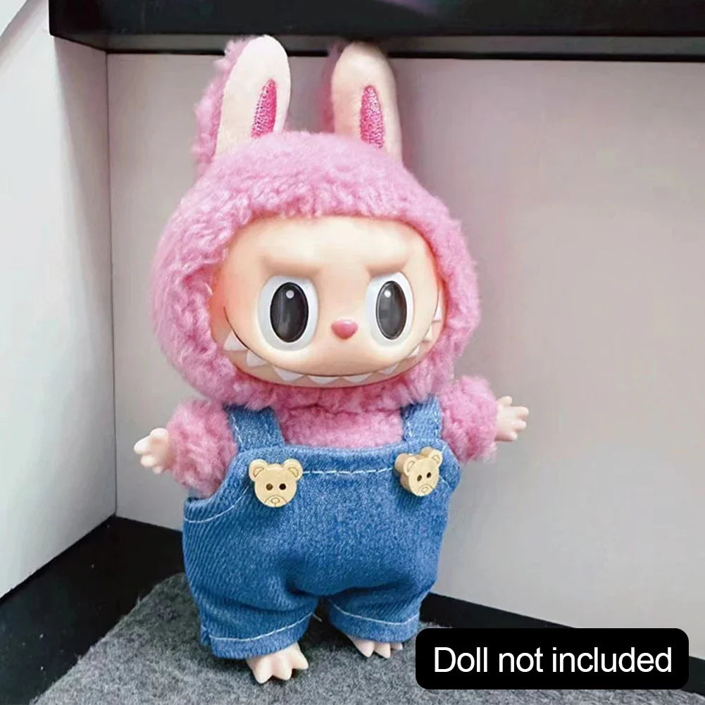 Doll Clothes for 17cm Labubu V1/V2