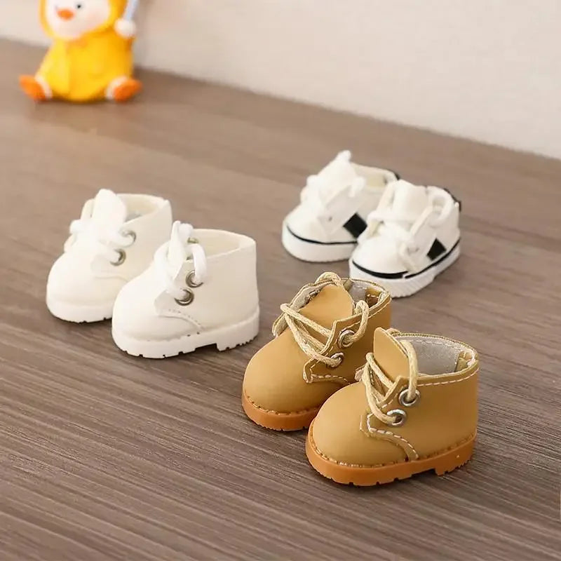 Labubu 17cm cotton doll casual sports shoes