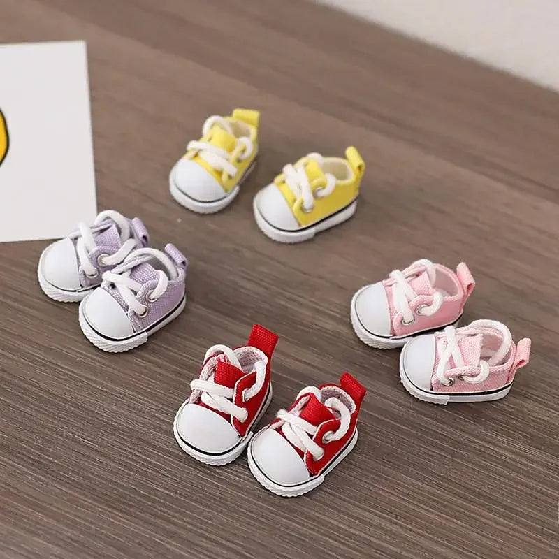 Labubu 17cm cotton doll casual sports shoes