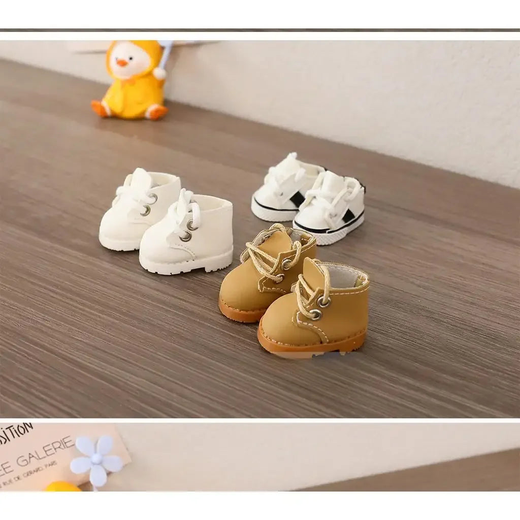 Labubu 17cm cotton doll casual sports shoes