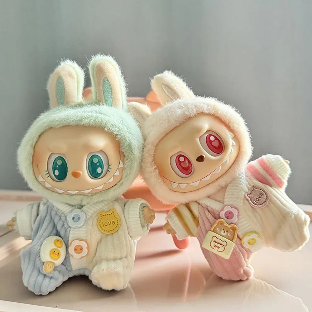 Doll Clothes for 17cm Labubu V1/V2