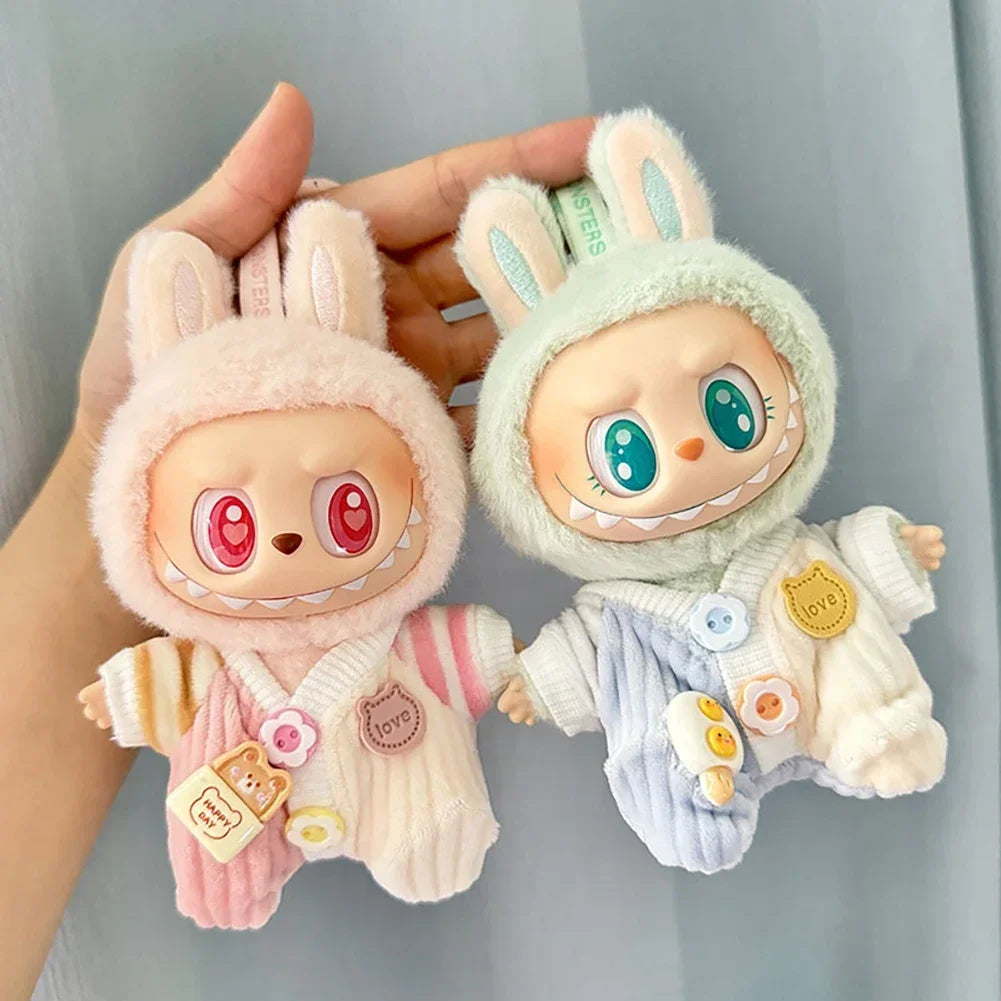 Doll Clothes for 17cm Labubu V1/V2