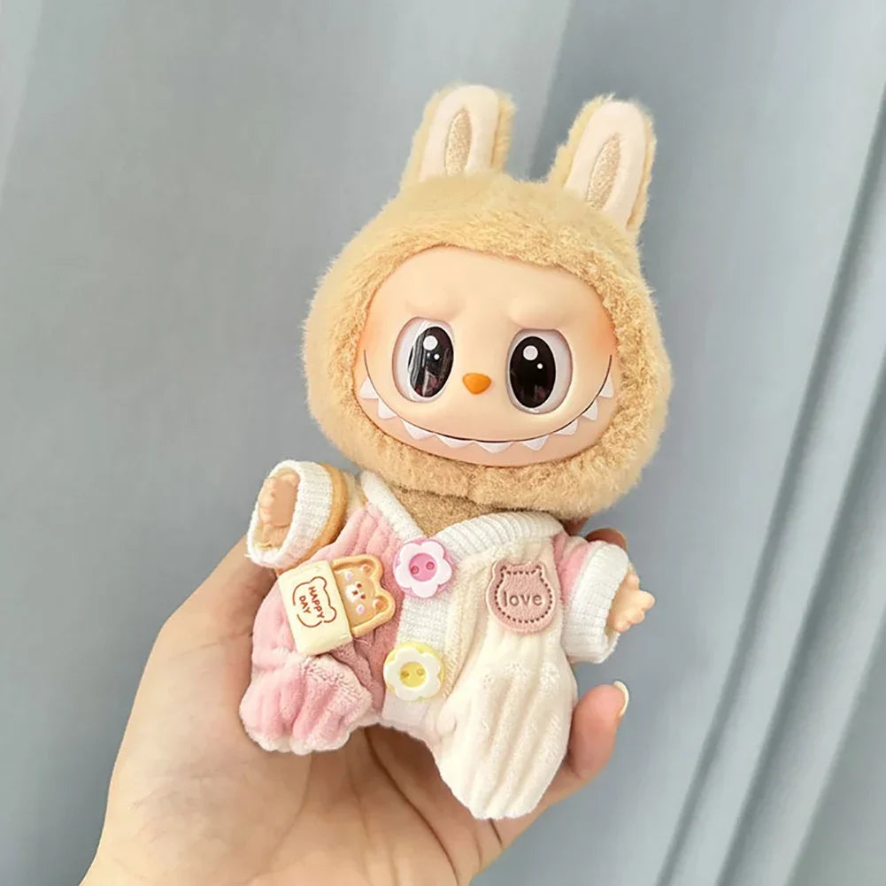 Doll Clothes for 17cm Labubu V1/V2