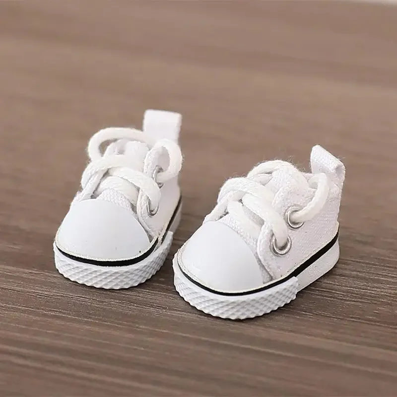 Labubu 17cm cotton doll casual sports shoes