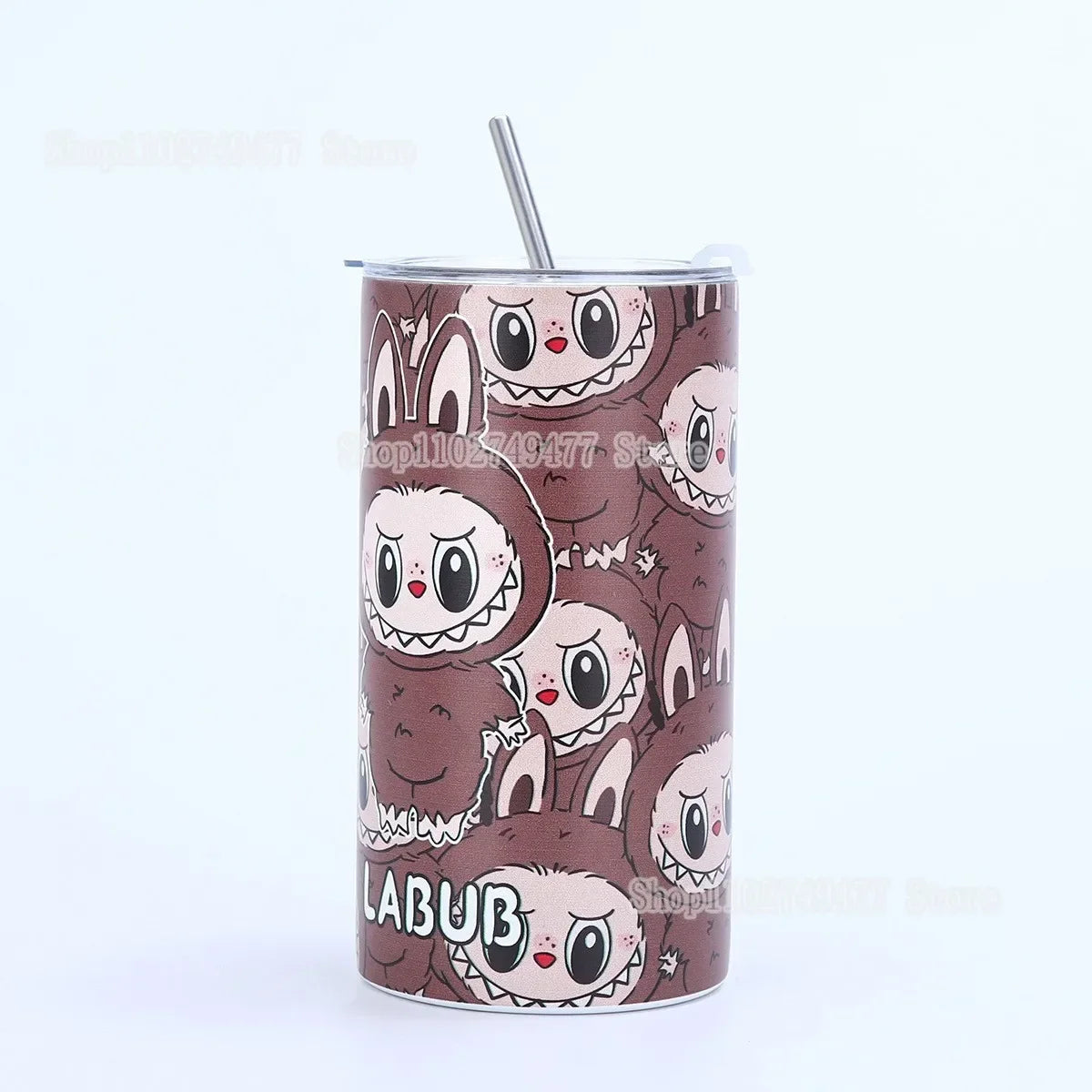 NEW Labubu 600ML Insulated Cup – Cartoon Anime 3D Pattern