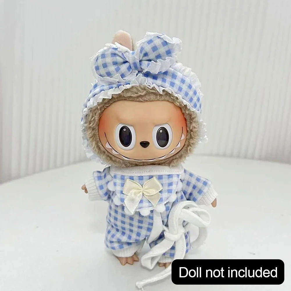 Doll Clothes for 17cm Labubu V1/V2