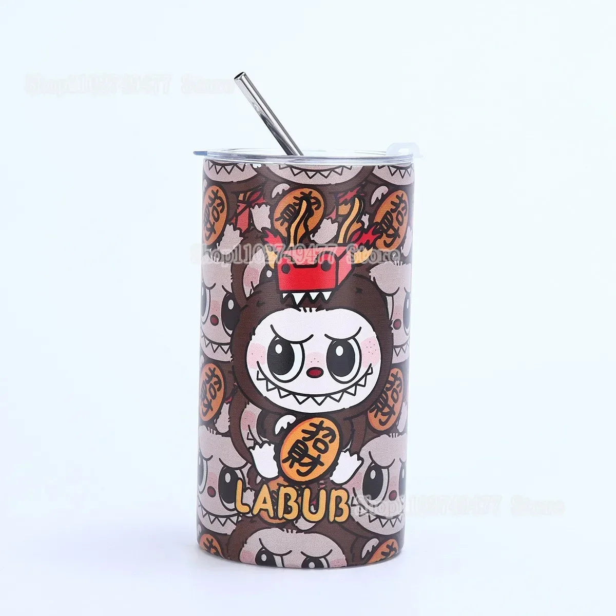 NEW Labubu 600ML Insulated Cup – Cartoon Anime 3D Pattern