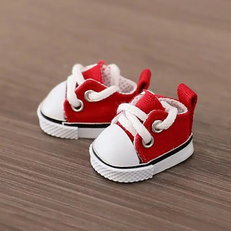 Labubu 17cm cotton doll casual sports shoes