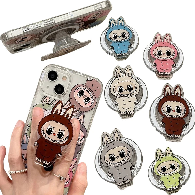 Labubu The Monsters Magnetic Phone Grip – Folding Holder