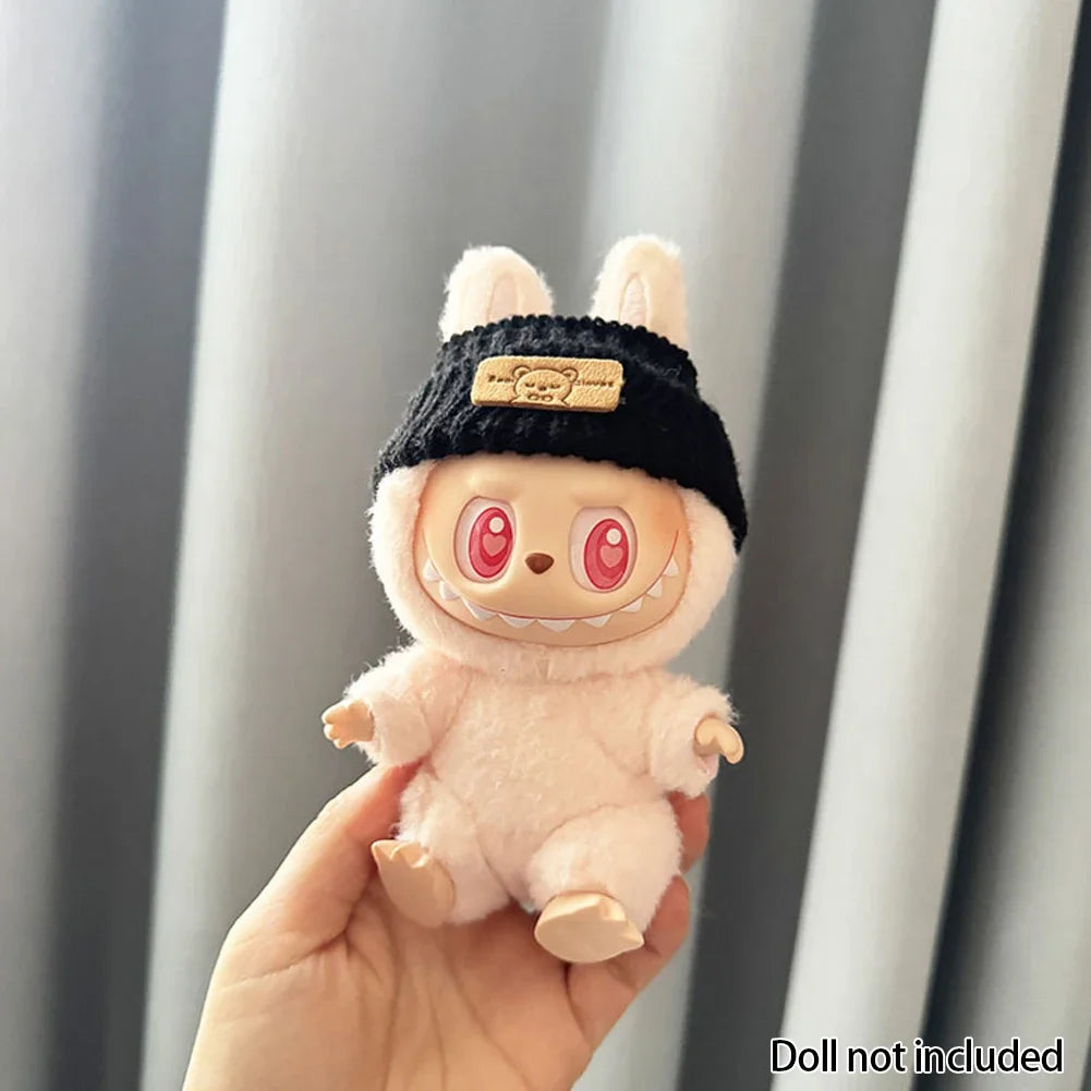 Mini Doll Clothes for Kpop EXO Labubu V1/V2 – Sweater & Bag Set