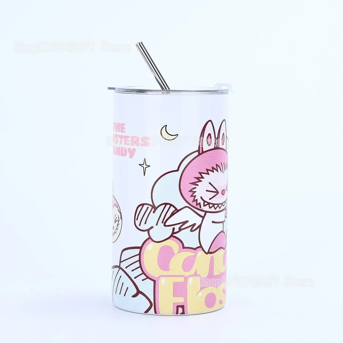 NEW Labubu 600ML Insulated Cup – Cartoon Anime 3D Pattern