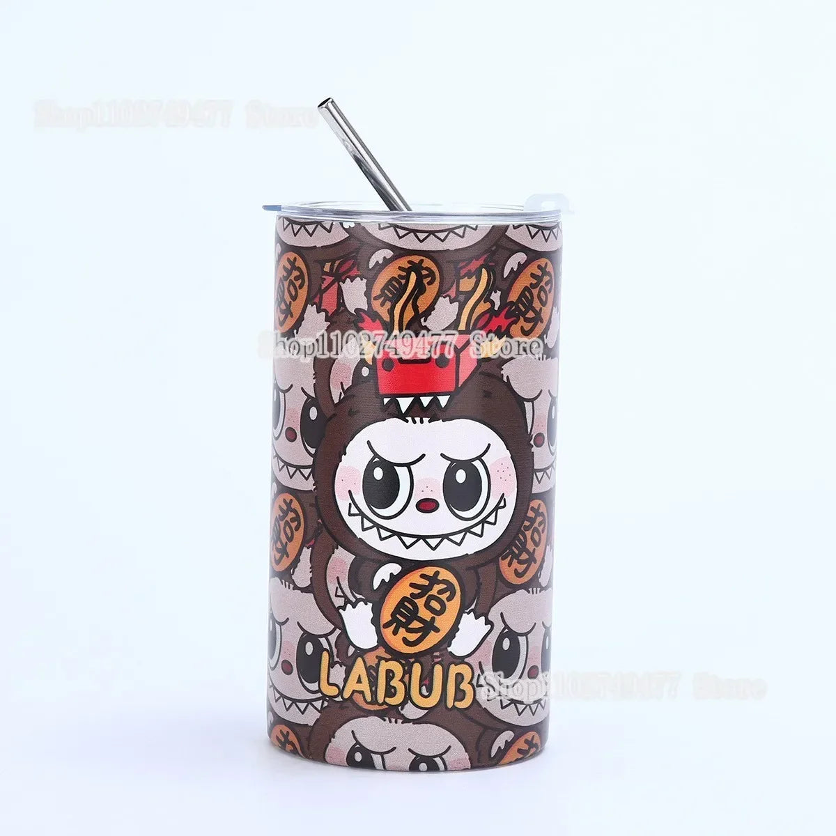 NEW Labubu 600ML Insulated Cup – Cartoon Anime 3D Pattern